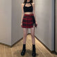 Gothic Harajuku Pleated Half Skirts for Women