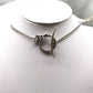 Gothic Moon and Snake Choker Necklace Pendant