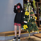 Harajuku Hoodies with Little Devil Horns
