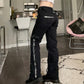 Gothic Emo Alt Cargo Pants Techwear