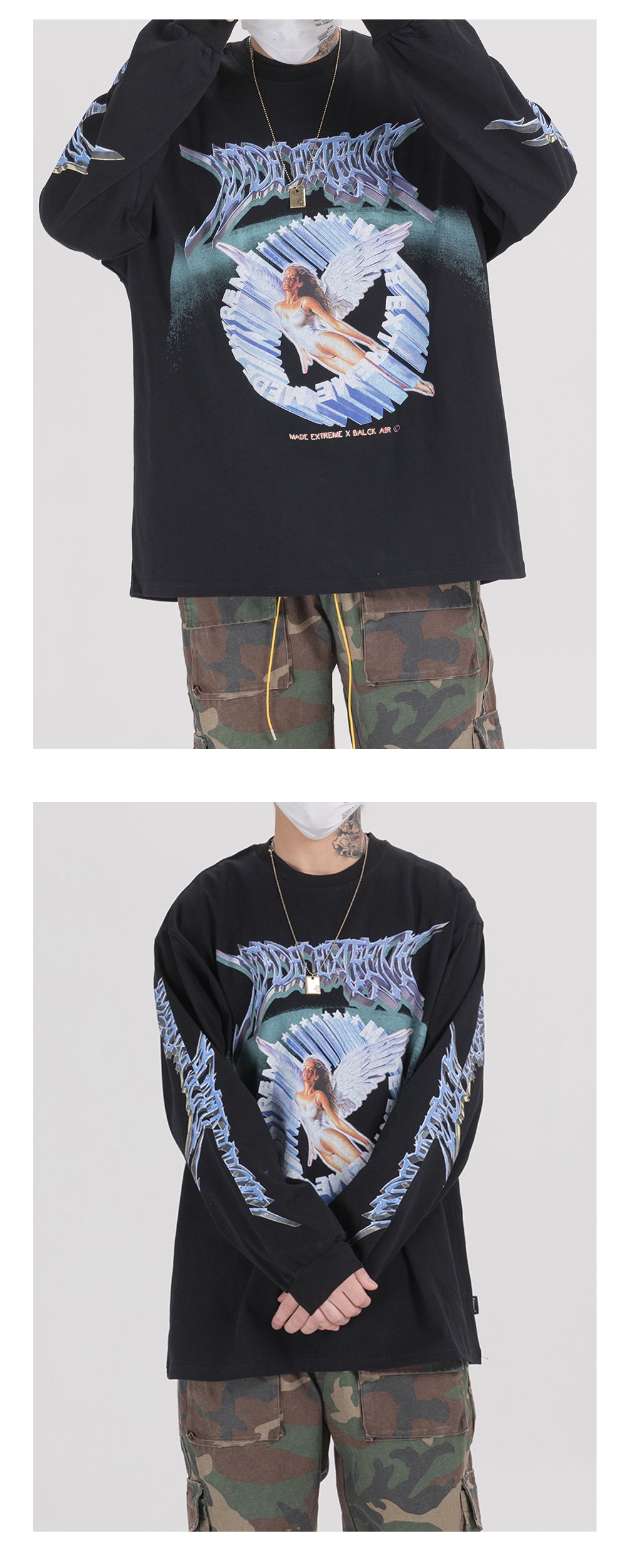 Gothic-inspired Cotton Hoodie with a unique blend of style and comfort"