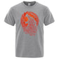 Gothic Norse Mythology Vikings Fenrir Wolf T Shirt