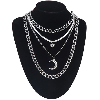 Gothic/4pcs/Set Necklace Neck Chains