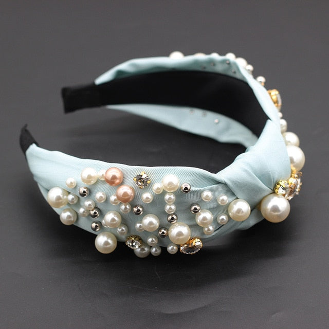 Rhinestone Sunflower Headband