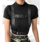 Gothic Double Buckle T-shirt