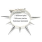 Gothic Choker Necklace - Big Long Spikes with Rivets
