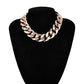 Gothic Thick Chain Choker