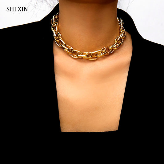 Gothic Thick Chain Choker