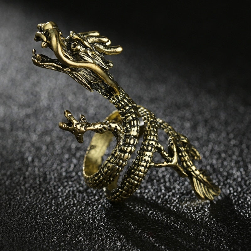 Gothic Deep Sea Squid Octopus Ring