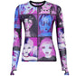 Gothic Harajuku Crop Tops
