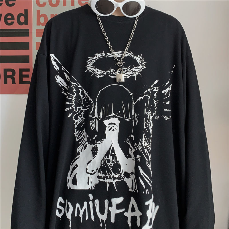 Baggy Korean Trendy BF Plus Tops