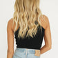 Off Shoulder Knitted Tank Top