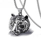 Gothic Eagle Pendant Necklace For Men