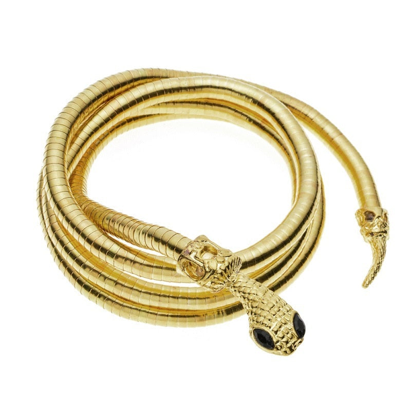 Gothic Exaggerated Snake Bracelet