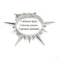 Gothic Choker Necklace - Big Long Spikes with Rivets