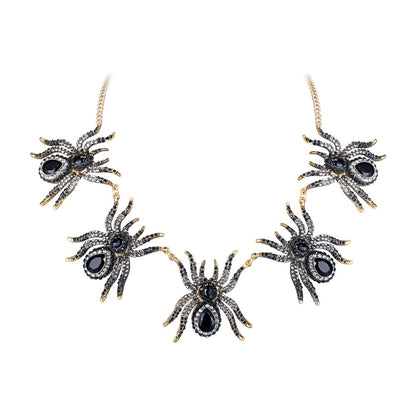 Gothic Spider Necklace