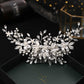 Handmade Silver Flower Hair Comb
