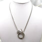 Gothic Moon and Snake Choker Necklace Pendant