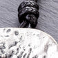 Gothic Silver Beads Choker