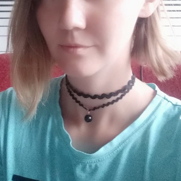 Gothic Leather Velvet Choker Necklaces