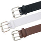 Gothic Leather Waist Belts with Double Pin Buckle