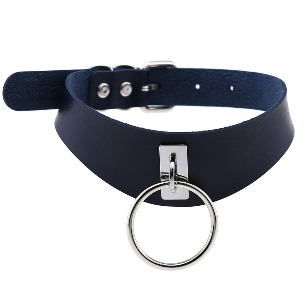 Leather Gothic choker