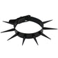 Pink Sexy Punk Black Rivets Choker Collar Leather Necklaces Bondage