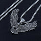 Gothic Eagle Pendant Necklace For Men