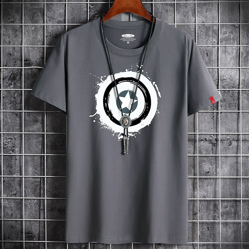 Punk Gothic Anime T-Shirt for Men
