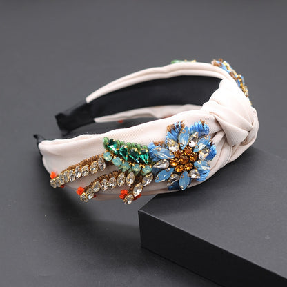Rhinestone Sunflower Headband