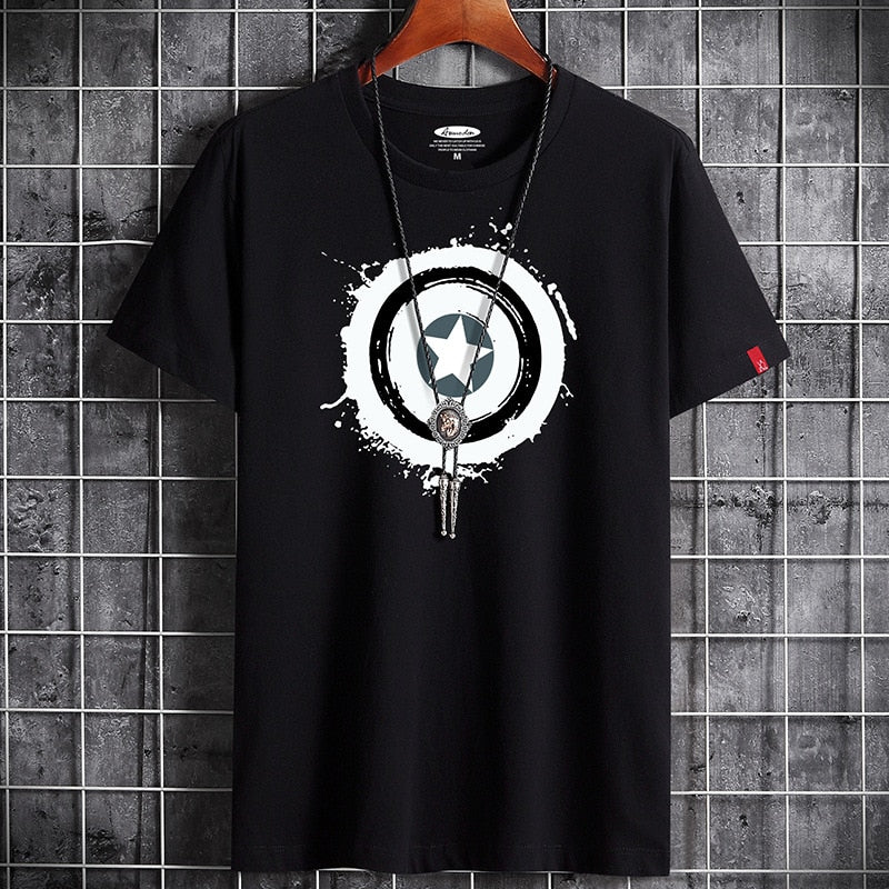 Punk Gothic Anime T-Shirt for Men