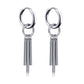 Gothic Chain Hoop Earrings with Multiple Pendant Designs