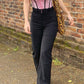 Gothic Y2K Striped High Waist Pants