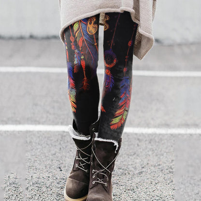 Gothic High Waist Xmas Trousers