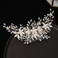 Handmade Silver Flower Hair Comb