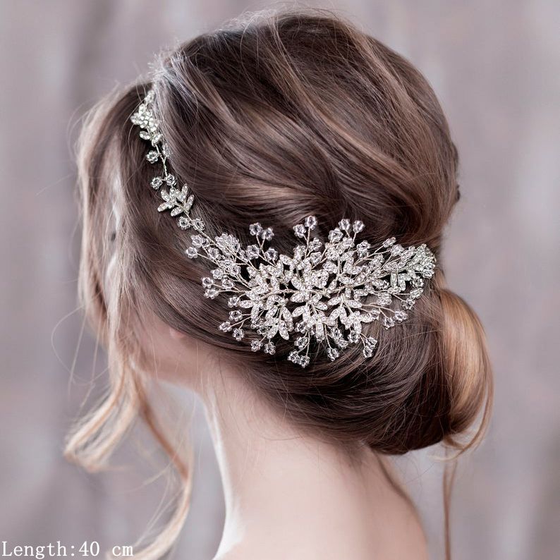 Luxurious Wedding Flower Headband