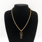 Punk Stainless Steel Padlock Necklaces