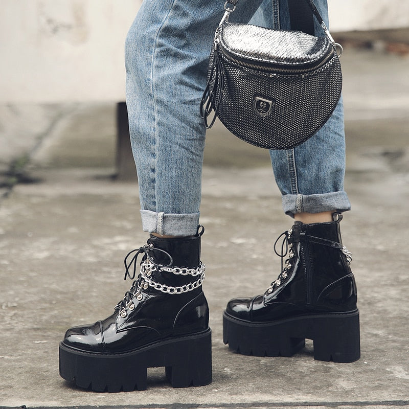 Gothic Ankle Boots