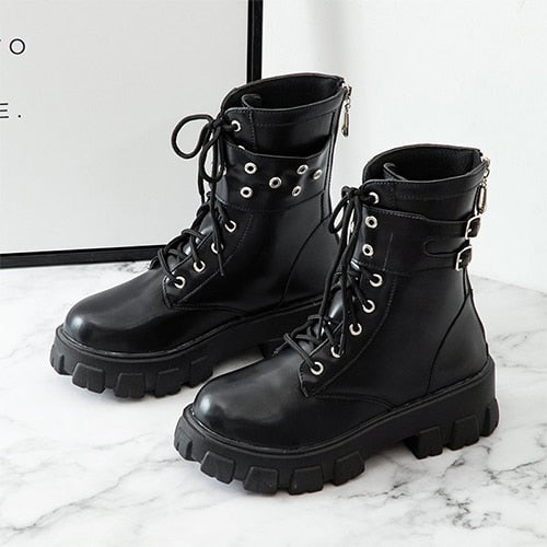 Gothic Ankle Boots