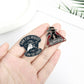 Gothic Brooches for Black Death Fashion