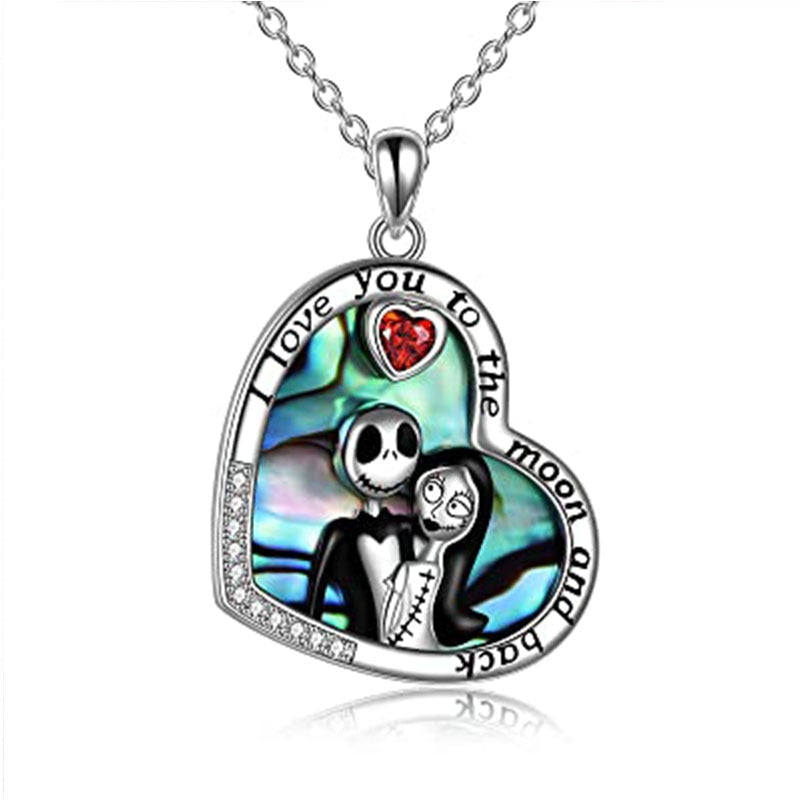 Skeleton Couple Necklace