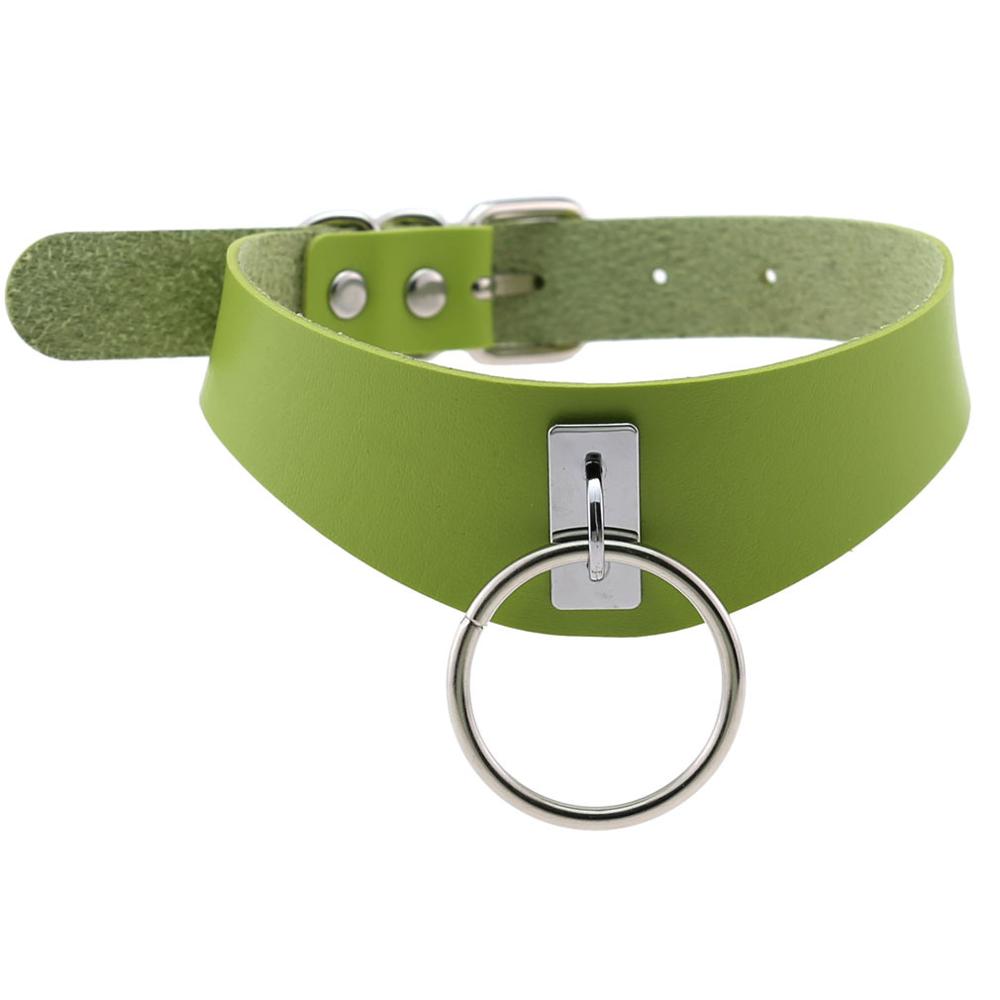 Leather Gothic choker