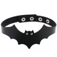 Gothic Choker Strap Necklaces with Multiple Spike and Pendant Designs