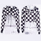 Retro Gothic Chain Crop Top