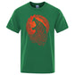 Gothic Norse Mythology Vikings Fenrir Wolf T Shirt