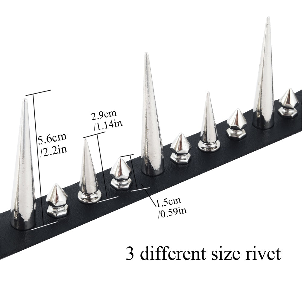 Gothic Long Spike Choker