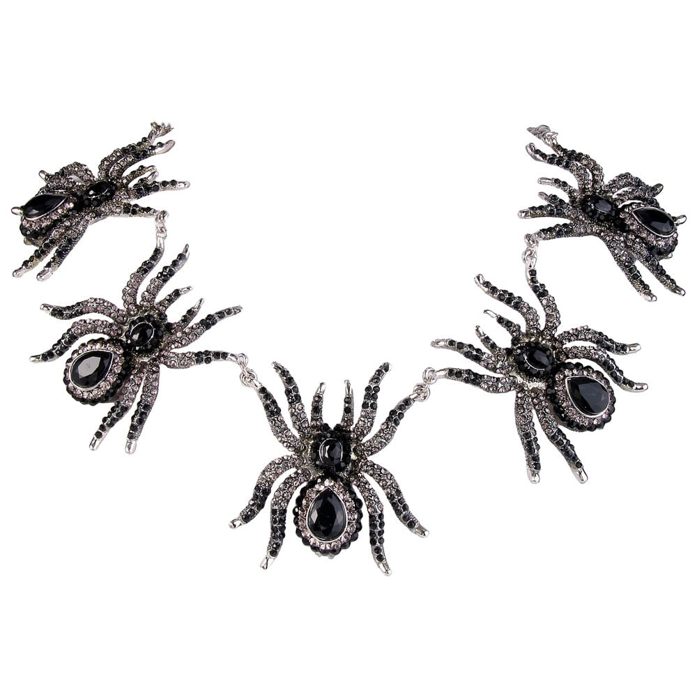 Gothic Spider Necklace