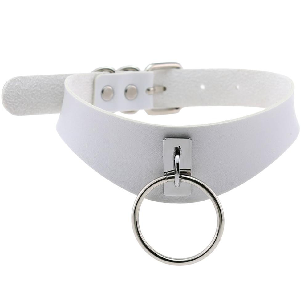 Leather Gothic choker