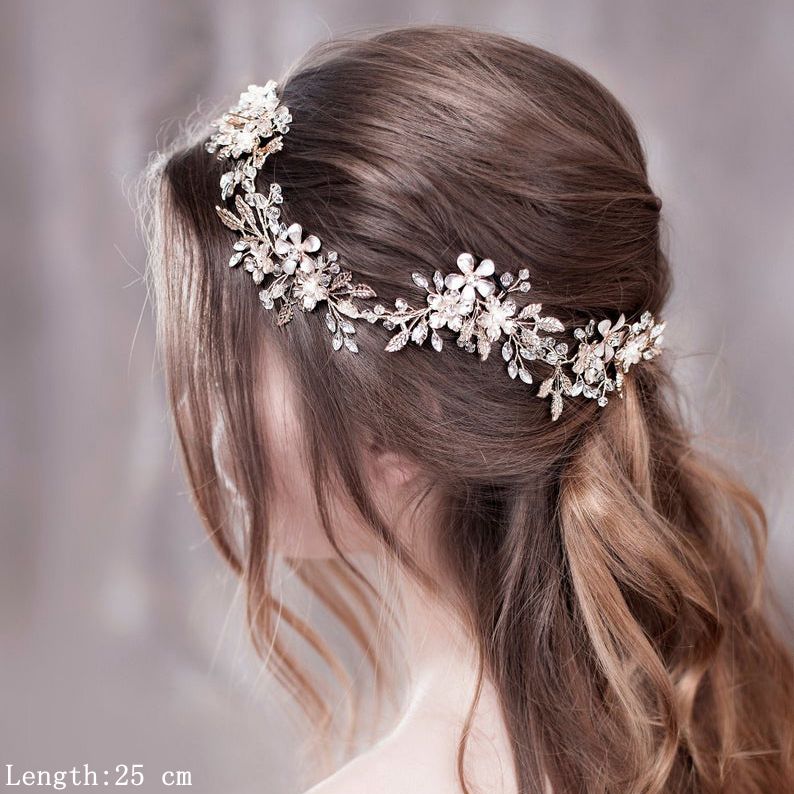 Luxurious Wedding Flower Headband