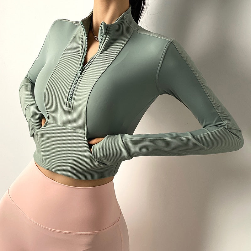 Gothic Crop Top Hoodie